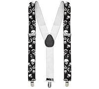 Widmann Tirantes calavera para adulto - Única