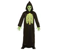 Widmann Toxic Reaper (Hooded Robe) (140 cm / 8-10 Years) Black