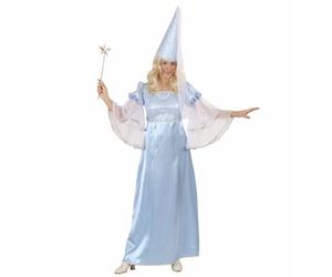 Widmann Turquoise Fairy (Dress, Hat Withveil) (L) Turquoise / Light Blue