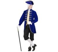 Widmann Venetian Nobleman (Jacket With Vest, Jabot, Pants) (L) Blue