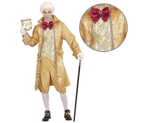 Widmann Venetian Noblewoman (Dress With Crinoline Underskirt, Cape) (XL) Gold