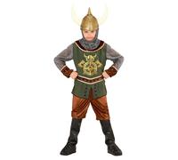 Widmann Viking (Coat, Pants, Boot Covers, Hood) (128 cm / 5-7 Years) Different C
