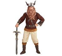 Widmann Viking Viktoria (Dress, Belt, Helmet, Boot Covers, Cape) (XXL) Different