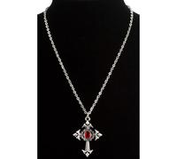 WIDMANN W Aptafêtes ? ac2258 ? Gótico Cruz Collar con Colgante de Piedra