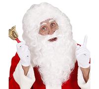 WIDMANN W0565 Peluca y máxima de Barba en Caja, Color Blanco