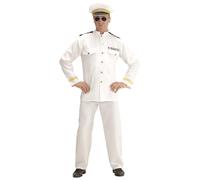 W WIDMANN MILANO Party Fashion - disfraz capitán de la marina, uniforme, marinero, disfraces de carnaval