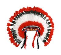 widmann-wdm2927h disfraz Adulto Unisex, blanco Rojo, wdm2927h