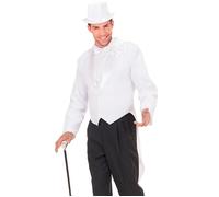 Widmann White Satin Lined Tailcoats With Satin Collar (L) White