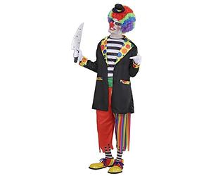 WIDMANN Widman - Disfraz de halloween payaso malvado para hombre, talla S (W3793-S)