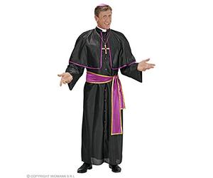WIDMANN Widman - Disfraz de vicario Sacerdote para Hombre, Talla L (39913)