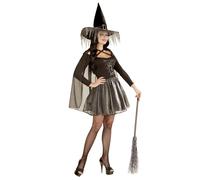 Widmann Witch (Dress, Capelet, Hat) (L) Black