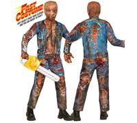 W WIDMANN MILANO Party Fashion - Disfraz de zombi con máscara, para hombre, conjunto completo para Halloween y Carnaval