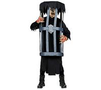Widmann Zombie Prom Queen (Dress With Sash, Fingerless Gloves, Tiara) (XL) Pink