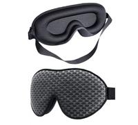 WiDream A-ntifaz Para Dormir, Máscara 3D Que No Presiona Los Ojos, Máscara Hipoalergénica y Transpirable, Antifaz Con Cinta Ajustable y Elástica, Antifaz Para Dormir Para Mujer y Hombre