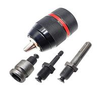 Widybord 1 juego de portabrocas hexagonal sin llave 1/2-20UNF de 13 mm, adaptador hembra cuadrado/SDS/Socket