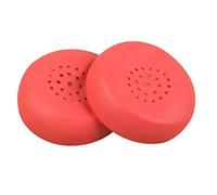 Widybord 1 par de almohadillas de espuma de cuero para casco WH-CH400 (rojo)