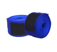 Widybord 1 Par de Bandas de Algodón Kick Vendaje Taekwondo Muay Thai Correas de Equipaje Azul