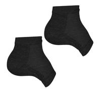Widybord 1 par de invisibles para aumentar la, almohadillas de gel para el talón, ortopédicos, soporte para el del talón, plantilla unisex, color negro, duradero, fácil de