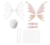 Widybord 1 pieza de alas de mariposa, alas de hada para niñas, instalación fácil, fácil de usar