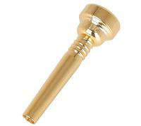 Widybord 1 Pieza de Latón Chapado en Oro Trompeta Boca 17C Trompeta Boca para Principiantes para Trompeta 17C