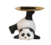 Widybord 1 pieza Panda almacenamiento decoración bandeja de entrada pulseras porche ornamento bandeja decoraciones para