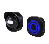 Widybord 1 set alarma alarma AC110-240V sensor de movimiento sin timbre de plástico (B) enchufe UE
