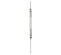 Widybord 1 Unidades Carpa Herramientas de Pesca Alimentador de Pesca Aleación de Aluminio Pesca Cebos de Perforación Traje Multifunción Boilie Aguja Dispositivo de Carga Plata