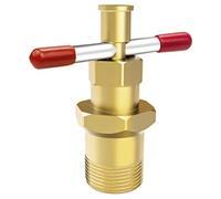 Widybord 1 unids herramienta de extracción de válvula de compresión herramienta de eliminación de anillo de oliva de oro para quitar la oliva con diámetros de 1/2 pulgadas y 3/4 pulgadas férula
