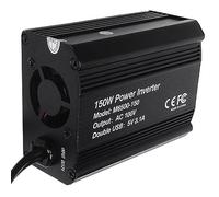 Widybord 1 unids inversor de coche convertidor de coche 150W 12V a 110V 220V adaptador cargador USB carga enchufe UE