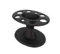 Widybord 1 unids portacepillos para el pelo redondo portacepillos de plástico soporte de exhibición soporte de cepillo de pelo soporte de herramienta de peluquería Accesorios