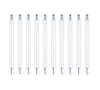 Widybord 10 piezas pluma de sublimación virgen sin pellizcar embalaje retráctil, bolígrafo de sublimación por transferencia de calor, para oficina de bricolaje de alta calidad