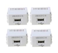 Widybord 128 tipo 2.1A panel de carga para teléfono móvil módulo de alimentación USB 220V a 5V adaptador USB módulo de conmutación paquete de 4