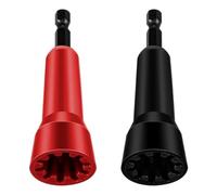 Widybord 2 Piezas Herramienta de Torsión de la Herramienta de Torsión de Taladro Pelacables Conector de Torsión Enchufe de Torsión Spinner Fácil de Instalar Fácil de Usar