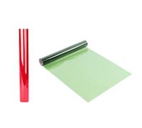 Widybord 2 rollos de papel de celofán de Navidad, papel de regalo de celofán para cesta de regalo, almacenamiento de paquetes