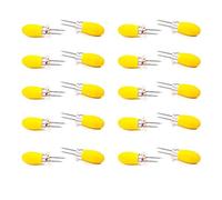 Widybord - 20 soportes de maíz de acero inoxidable para maíz en tenedores de maíz de cementación COB para cocina casera y soporte de maíz para barbacoa