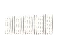 Widybord 24 unidades Serías trastes de Tecla Cobre para Clásica Guitarra Acústica 2,2 mm Guitarras Bajas las Piezas