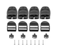 Widybord 4 Conjuntos de Clips de Cubierta de Spa Spa Kit de Reemplazo de Pestillo de Bloqueo con Llave y Tornillos para Correas Cubierta