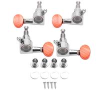 Widybord 4 unidades serías guitarra cuerda tuning Pegs 2R y 2L guitarra acústica Tuning Peg Mecánicos para Ukulele Uke Piezas