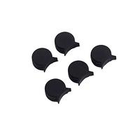 Widybord 5 piezas serie negro goma suave clarinete reposamuñecas cojín protector traje para la mayoría de los clarinetes