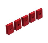 Widybord 5 piezas universales 30 mm T deslizante adecuado para banco de trabajo y aserrado y mesa de fresado herramienta de bricolaje conducto de madera M8 fácil de instalar fácil de usar