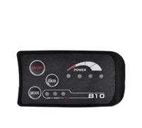 Widybord 6PIN 48V S810 E-Bike LED Display Meter IP65 UART para Bicicleta Eléctrica Contador de Bicicleta Eléctrica Piezas de Repuesto Accesorios