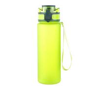 Widybord 740 ml botella de deporte al aire libre botellas impermeables portátiles para senderismo camping ciclismo amarillo