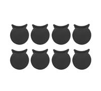 Widybord 8 almohadillas protectoras de silicona suave para clarinete oboe para oboe, tubo negro, almohadilla para pulgar