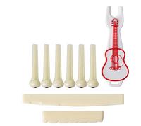 Widybord 9 de puente de guitarra acústica, las piezas y accesorios de guitarra restauran perfectamente el tono puro