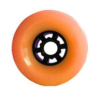Widybord 90Mm Monopatín eléctrico Amortiguación de las Ruedas Rueda de Skateboard para SHR78A Rueda PU Resistencia Larga Rueda de Monopatín Naranja