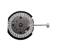 Widybord Accesorios de Movimiento de Reloj, Movimiento de Cuarzo, Movimiento pequeño de 6, LD53-369, B Negro y Plateado, B