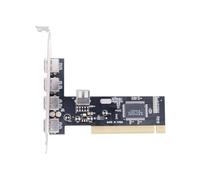 Widybord Adaptador de expansión PCI 5 puertos PCI a USB 2.0 tarjeta PCI 480 Mbps sin controlador para escritorio