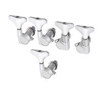 Widybord Afinadores sellados para guitarra cromada Tuning tacos mecánicos 3R2L para bajo de 4 cuerdas