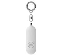Widybord Alarma de autodefensa Smart Tag Gps Tracker Portátil Recargable Alarm Key Child Finder Pet CarMini Airta (blanco) Fácil de instalar