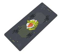 Widybord Alfombrilla de ratón de escritorio para ordenador de oficina, alfombrilla protectora para teclado, alfombrilla antideslizante, alfombrilla de ratón extendida, accesorios de oficina A